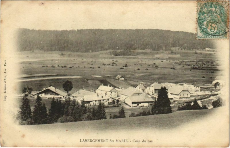 CPA LABERGEMENT-Ste-MARIE - Coin du bas (131218)