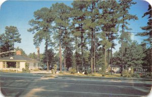 Columbia South Carolina 1951 Postcard Forest Motor Court