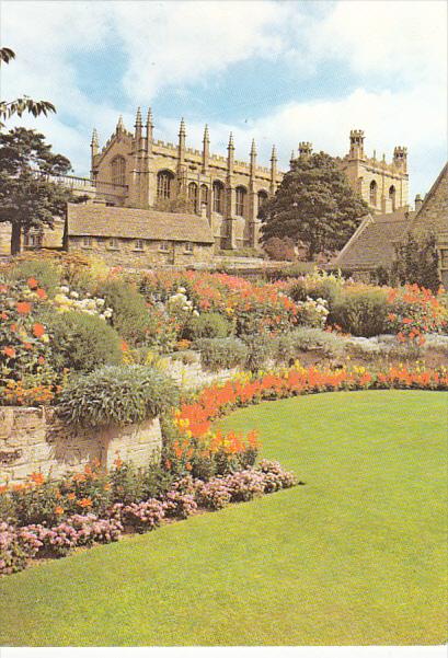 England Oxford Memorial Gardens With Christ Church Great Hall