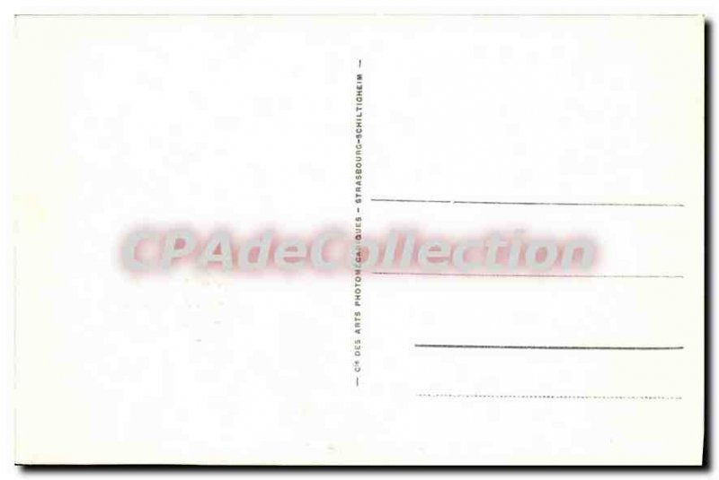 Old Postcard Ouistreham Riva Bella Church