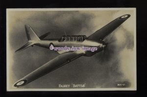 ac1085 - Aircraft - Fairey Battle in Flight, Reg.No.K4303 - postcard