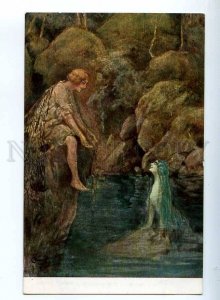 223791 RUSSIA Richard SOLOMKO Tale #482 ideal mermaid postcard