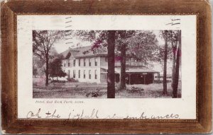 Hotel Red Rock Park MN Minnesota c1908 Napier Co Postcard E97
