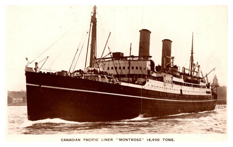 S.S. Montrose , Canadian Pacific Line 