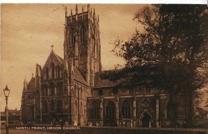 Yorkshire Postcard - North Front - Hedon Church    ZZ2828