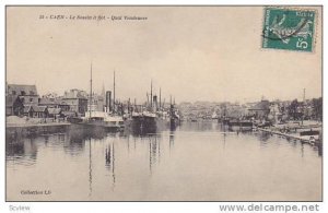 Le Bassin A Flot, Quai Vendeuvre, Caen (Calvados), France, 1900-1910s