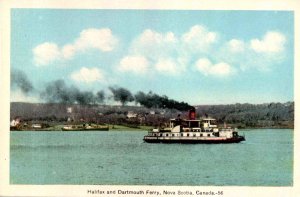 Nova Scotia, Canada - The Halifax and Dartmouth Ferry - c1920
