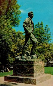 Illinois New Salem State Park Abraham Lincoln Statue