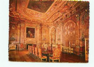 Postcard Rhode Island Vanderbilt Mansion Dinning Room Marble House  # 4891A 