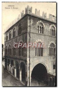 Old Postcard Genova Palazzo S Giorgio