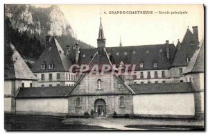 Old Postcard Dauphine Grande Chartreuse Main Entree