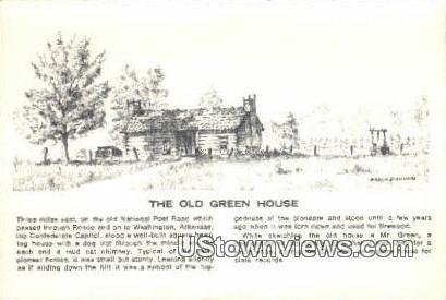 Old Green house - Washington, Arkansas AR