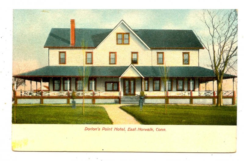 CT - East Norwalk. Dorlon's Point Hotel pre-1907