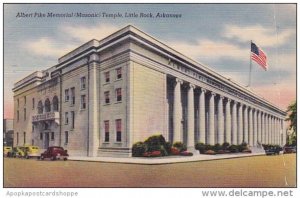 Arkansas Little Rock Albert Pike Memorial Temple 1945