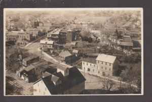 Galesville WISCONSIN RPPC c1910 BIRDSEYE VIEW nr Onalaska La Crosse Holmen WI KB