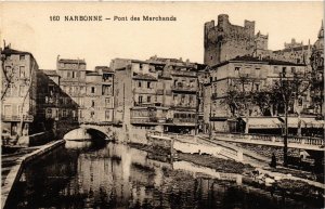 CPA Narbonne Pont des Marchands FRANCE (1013079)