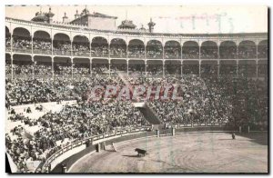 Spain - Espana - Spain - Madrid Plaza de Toros - bull fighting - - Old Postcard