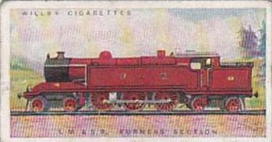 Wills Cigarette Card Railway Engines No 6 L M &  S Railway Furness Section