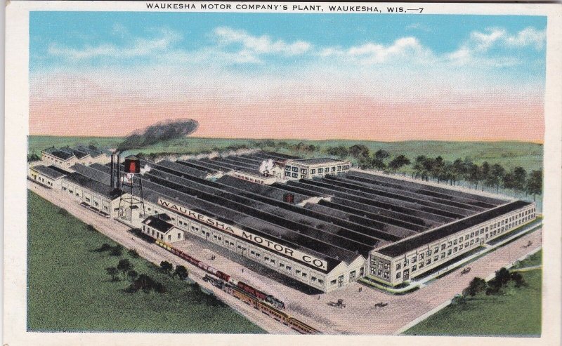 Wisconsin Waukesha The Waukesha Motor Company Plant sk7499