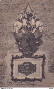 GLASGOW, Scotland, 1900-1910s; Comet Memorial Tower, Port Glasgow