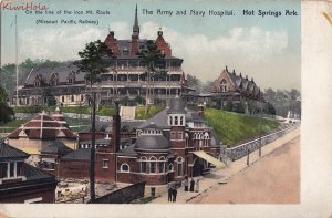 Postcard Army Navy Hospital Hot Springs Arkansas AR