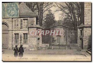 Old Postcard Chartres L'Eveche