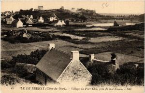 CPA ILE-de-BRÉHAT - Village du PORT-Clos (630186)