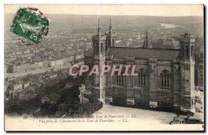 Postcard Old Lyon Fourviere