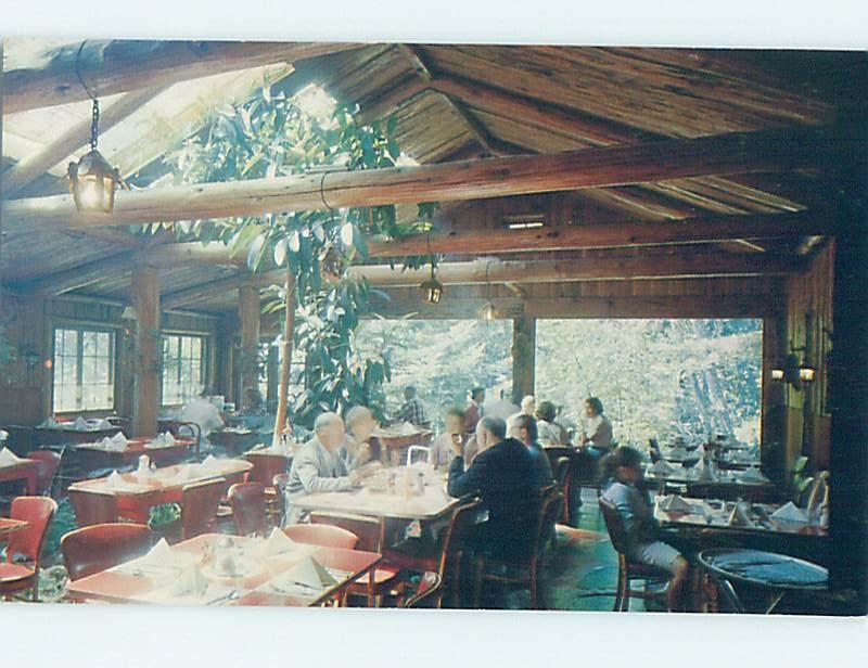 Unused Pre-1980 RESTAURANT SCENE Big Sur - Near Carmel California CA B8453