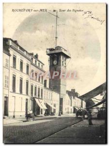 Old Lighthouse Postcard Rochefort sur Mer Tour Signal