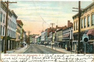 NY, Schenectady, New York, Lower State Street, Souvenir Post Card