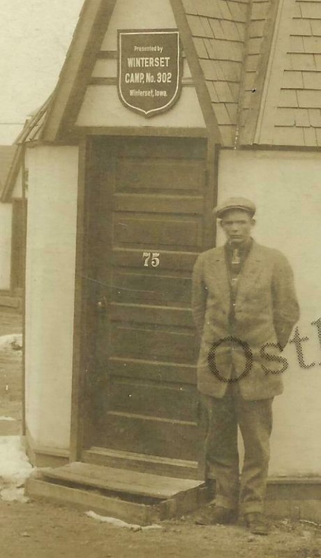 Colorado Springs CO RPPC c1910 TUBERCULOSIS SANITARIUM Lodge Winterset Iowa TB