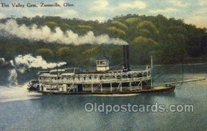 Azanesville, Ohio, USA Ferry Boats, Ship Unused 