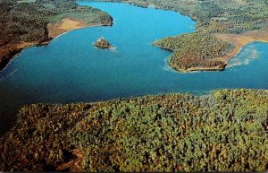 Minnesota Itasca State Park Aerial View Lake Itasca