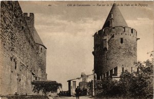 CPA Carcassonne Vue sur la Tour de la Vade FRANCE (1012810)