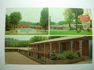 pre-1980 DELROSE MOTEL Knoxville Tennessee TN Unused Postcard y8593