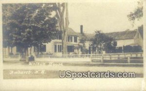 Real Photo - Wilson House in Amherst, New Hampshire