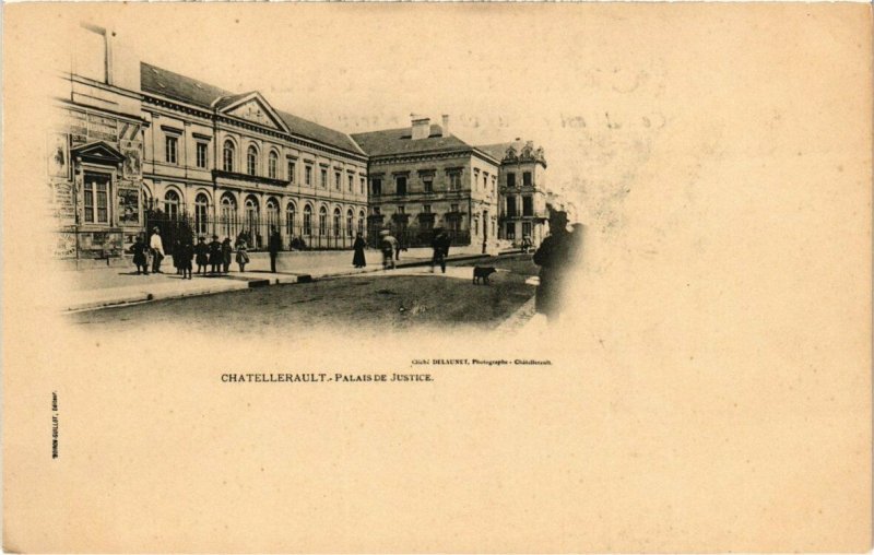 CPA CHATELLERAULT - Palais de Justice (111795)