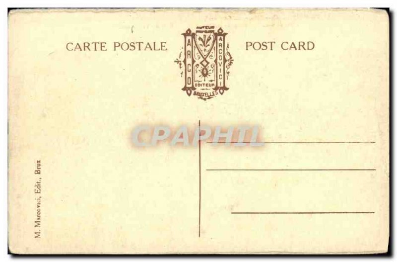 Old Postcard Furnes Grand Place North Coast City Hall Courthouse