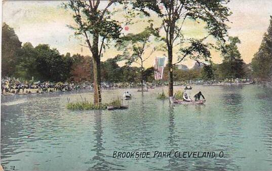 Ohio Cleveland Brookside Park 1908