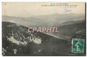 Old Postcard Col de la Schlucht La Valee Munster view from the Source Rock