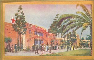 Exposition Seal 1935 San Diego California Postcard Hollywood Motion Picture 7842