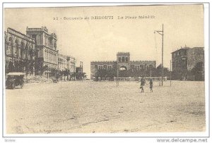 La Place Menelik, Souvenir de  Djibouti, Africa, 1900-1910s