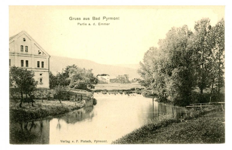 Gruss Aus   Bad Pyrmont, Germany. General View