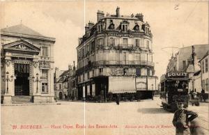 CPA BOURGES - Place Cujas - École des Beaux-Arts (634362)