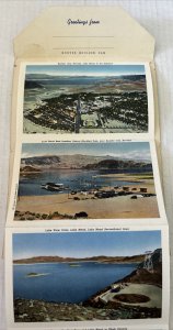 Hoover (Boulder) Dam Nevada 18 Postcards Souvenir Folder