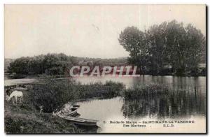 Saint Maur La Varenne Old Postcard Islands Marbeau