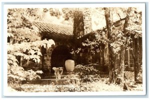 1944 Chanticleer Cottages Lookout Mtn. Tennessee TN Cline RPPC Photo Postcard