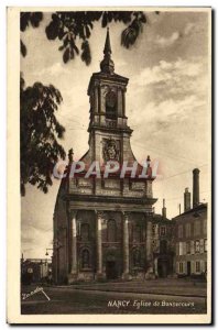 Old Postcard Nancy Bonsecours Church