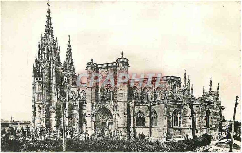 Modern Postcard The Thorn (Marne) The Basilica Notre Dame Basilica Celebre XV...